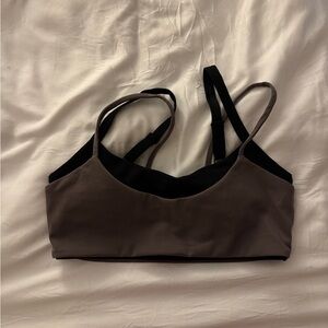 Form by Sami Clarke Walnut Layered Bra size small